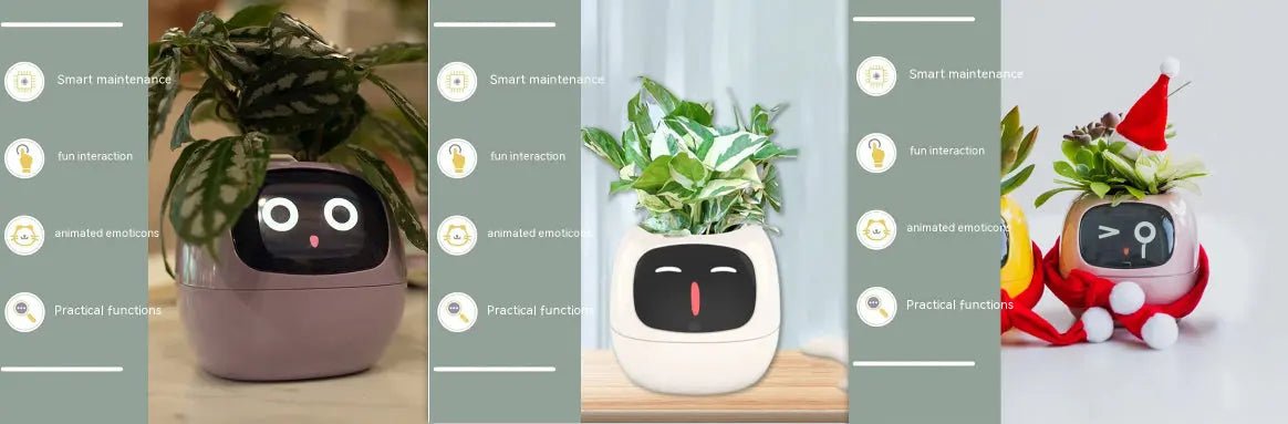Smart Planter Endless Fun Over 49 Rich Expressions 7 Smart Sensors And AI Chips Make Raising Plants Easy And Fun - soilcommander