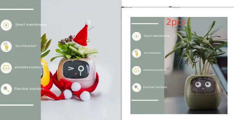Smart Planter Endless Fun Over 49 Rich Expressions 7 Smart Sensors And AI Chips Make Raising Plants Easy And Fun - soilcommander