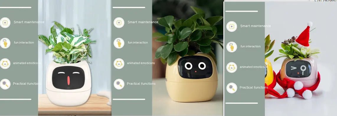 Smart Planter Endless Fun Over 49 Rich Expressions 7 Smart Sensors And AI Chips Make Raising Plants Easy And Fun - soilcommander