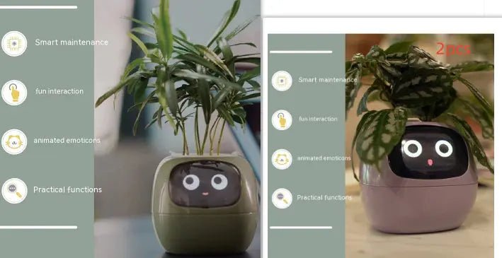Smart Planter Endless Fun Over 49 Rich Expressions 7 Smart Sensors And AI Chips Make Raising Plants Easy And Fun - soilcommander