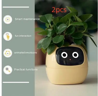 Smart Planter Endless Fun Over 49 Rich Expressions 7 Smart Sensors And AI Chips Make Raising Plants Easy And Fun - soilcommander
