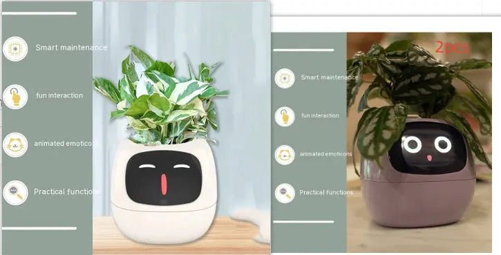 Smart Planter Endless Fun Over 49 Rich Expressions 7 Smart Sensors And AI Chips Make Raising Plants Easy And Fun - soilcommander