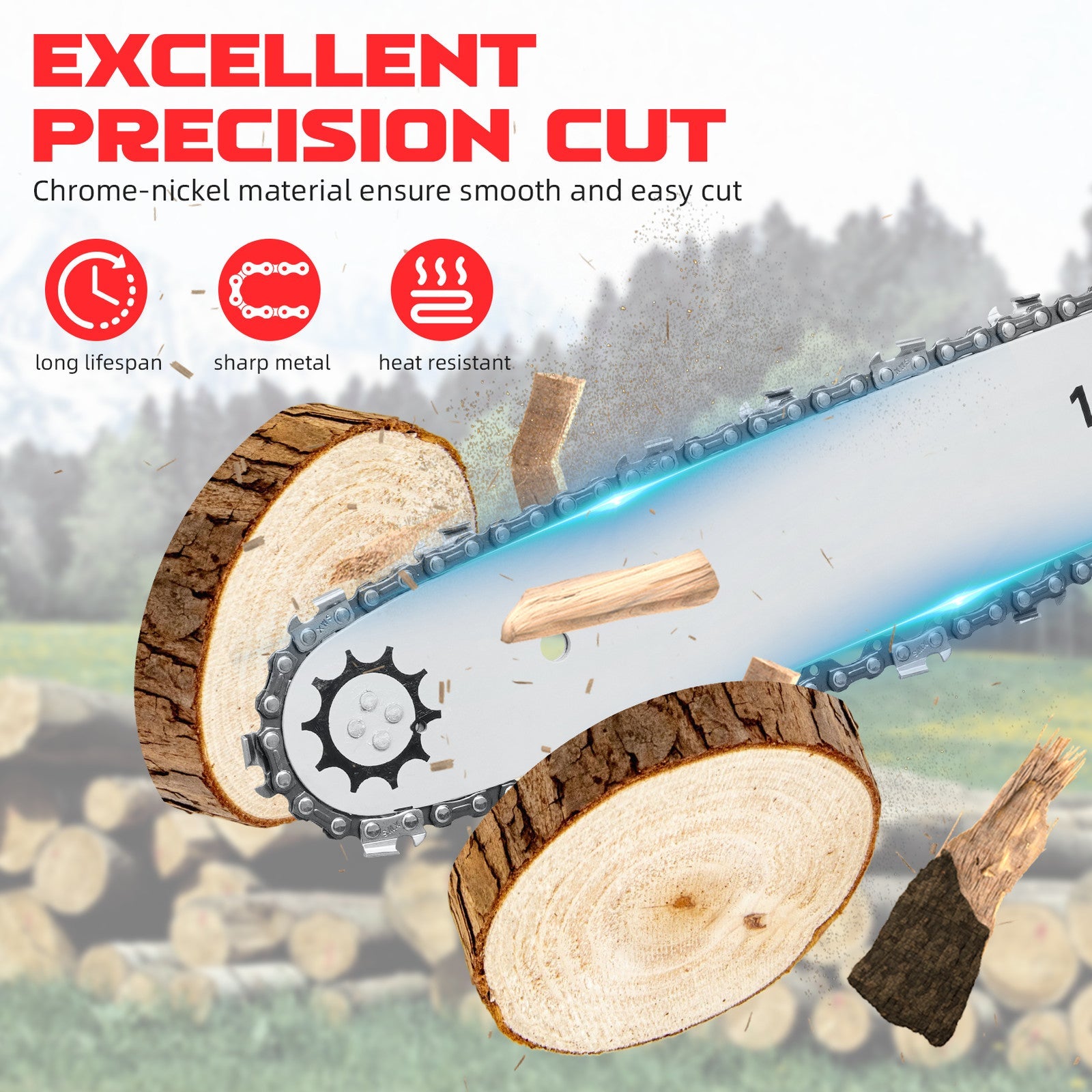 SoilCommander 12 - Inch Cordless Chainsaw 21V - soilcommander