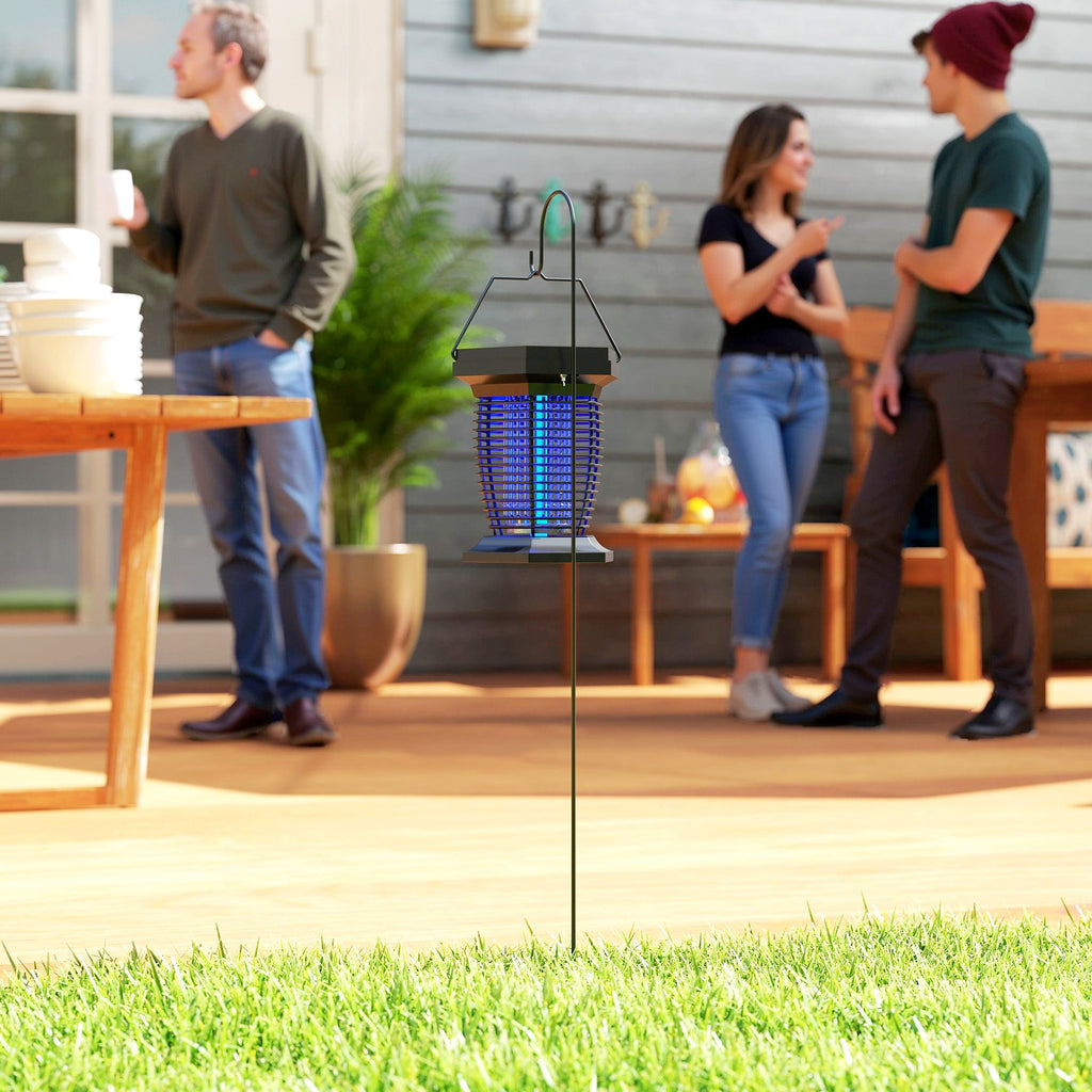 Solar 2 - in - 1 Bug Zapper & Garden Lantern | Solar & USB Rechargeable - soilcommander