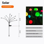 Solar Firefly Villa Outdoor Waterproof Garden Lamp - soilcommander