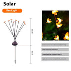 Solar Firefly Villa Outdoor Waterproof Garden Lamp - soilcommander
