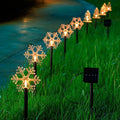 Solar Light Star Snowflake Christmas Tree Garden Light Decoration Lawn Lamp Waterproof Outdoor Lighting Christmas Lights - soilcommander