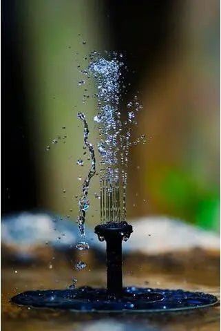 Solar Water Mercury Garden Miniature Floating Fountain - soilcommander