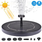 Solar Water Mercury Garden Miniature Floating Fountain - soilcommander