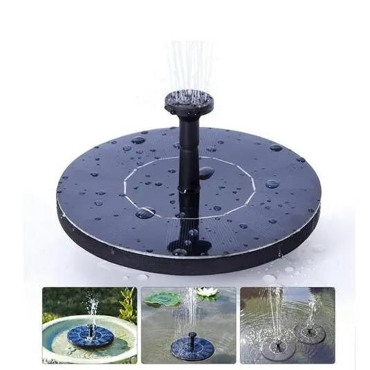 Solar Water Mercury Garden Miniature Floating Fountain - soilcommander