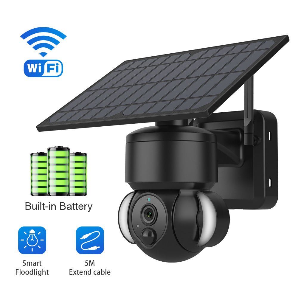 Solar Wireless Security Camera with HD Night Vision - soilcommander