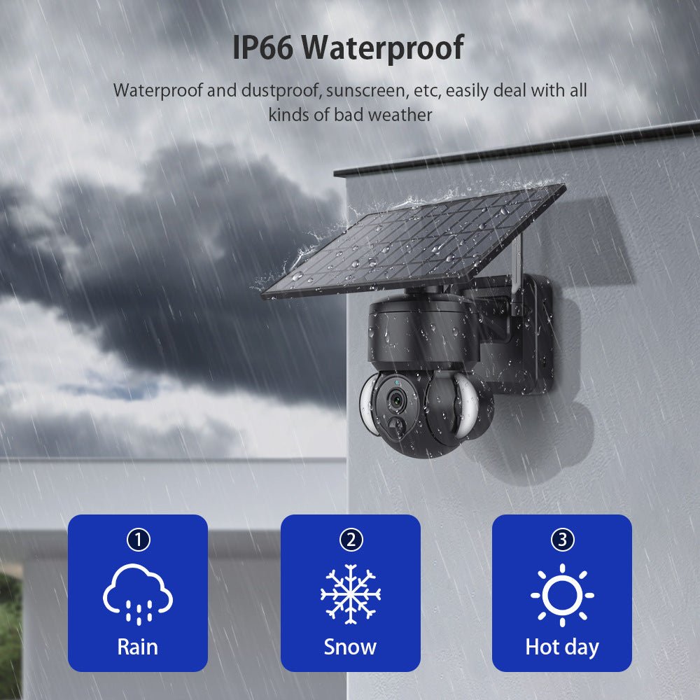 Solar Wireless Security Camera with HD Night Vision - soilcommander