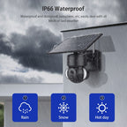 Solar Wireless Security Camera with HD Night Vision - soilcommander