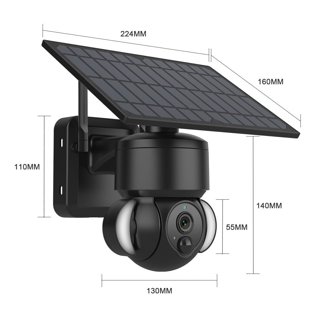 Solar Wireless Security Camera with HD Night Vision - soilcommander