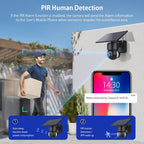 Solar Wireless Security Camera with HD Night Vision - soilcommander