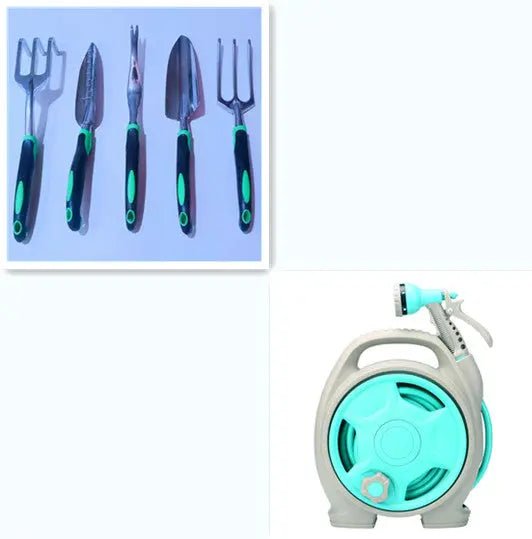 Space - Saving Efficient Pipe and Hose Water Gun Organizer Rack - soilcommander