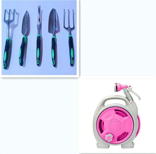 Space - Saving Efficient Pipe and Hose Water Gun Organizer Rack - soilcommander