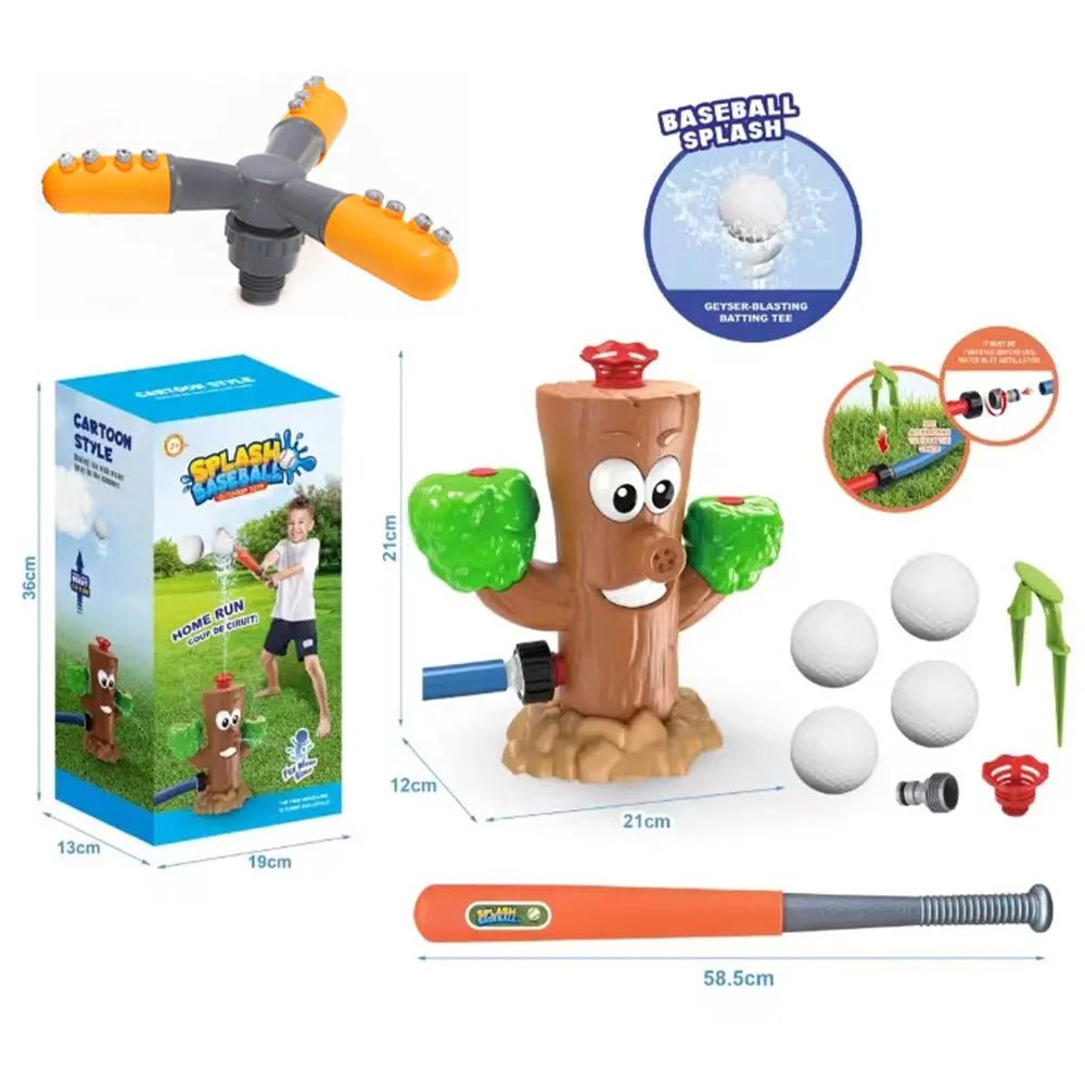 Sprinkler Outdoor Water Spray Toy Garden Water Toys Summer Yard Cartoon Splash Sprinkler Baby Bath Toy For Kids - soilcommander