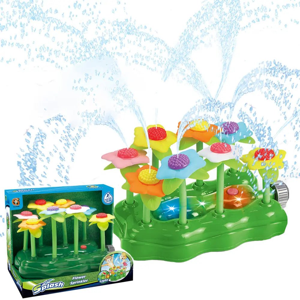 Sprinkler Outdoor Water Spray Toy Garden Water Toys Summer Yard Cartoon Splash Sprinkler Baby Bath Toy For Kids - soilcommander