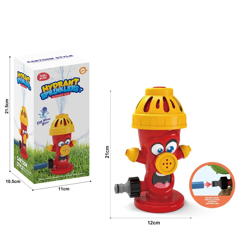 Sprinkler Outdoor Water Spray Toy Garden Water Toys Summer Yard Cartoon Splash Sprinkler Baby Bath Toy For Kids - soilcommander