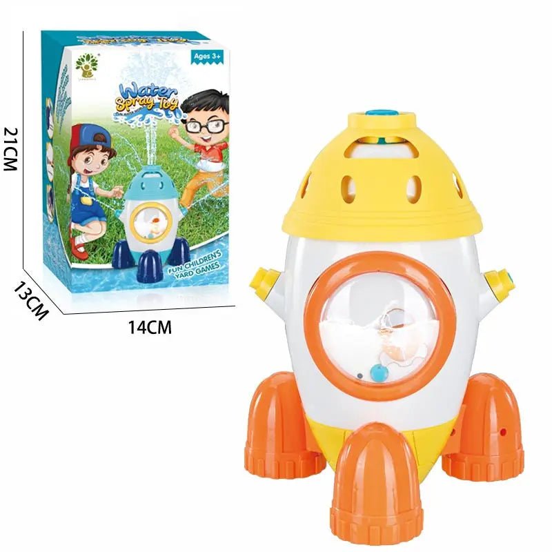 Sprinkler Outdoor Water Spray Toy Garden Water Toys Summer Yard Cartoon Splash Sprinkler Baby Bath Toy For Kids - soilcommander