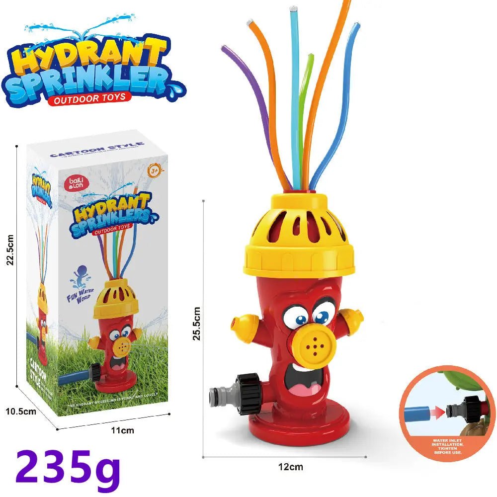 Sprinkler Outdoor Water Spray Toy Garden Water Toys Summer Yard Cartoon Splash Sprinkler Baby Bath Toy For Kids - soilcommander