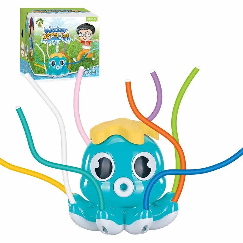 Sprinkler Outdoor Water Spray Toy Garden Water Toys Summer Yard Cartoon Splash Sprinkler Baby Bath Toy For Kids - soilcommander