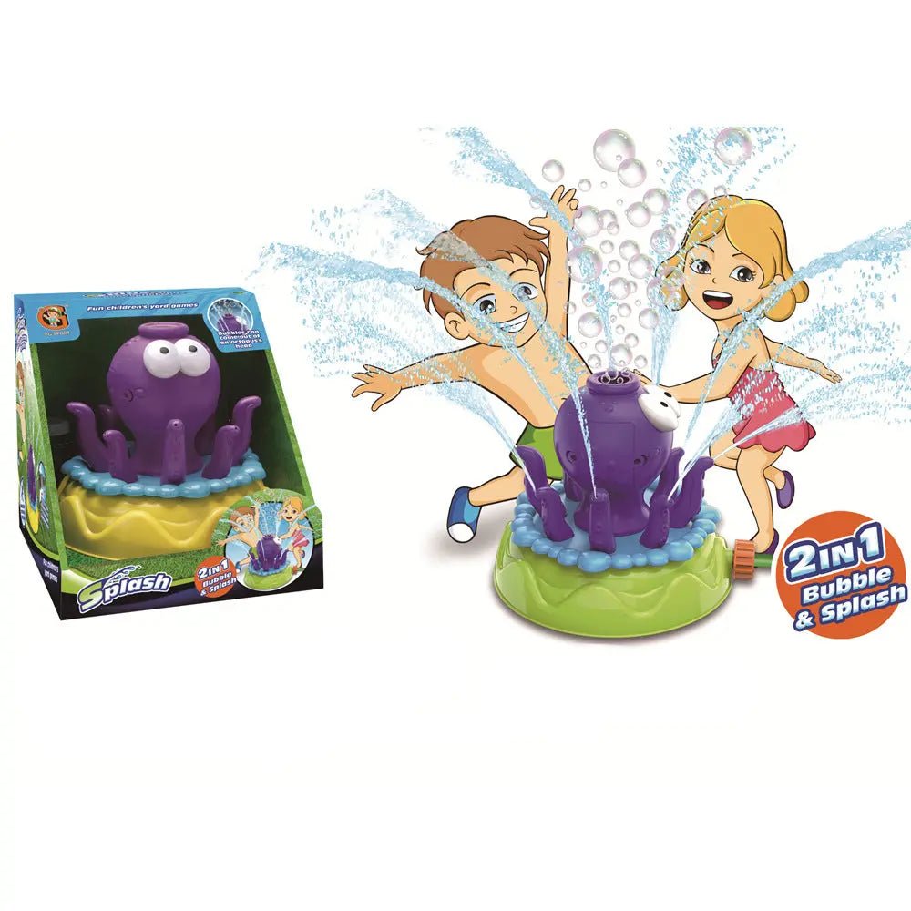 Sprinkler Outdoor Water Spray Toy Garden Water Toys Summer Yard Cartoon Splash Sprinkler Baby Bath Toy For Kids - soilcommander