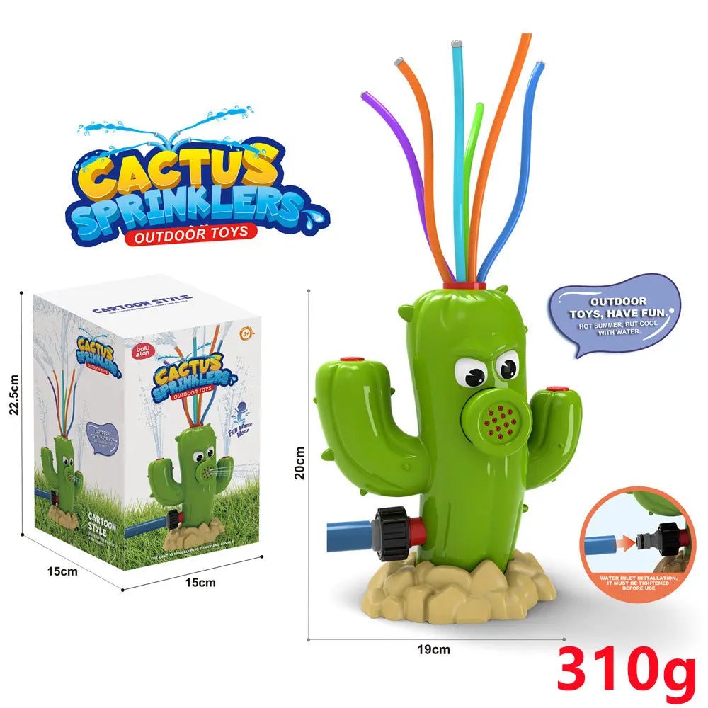 Sprinkler Outdoor Water Spray Toy Garden Water Toys Summer Yard Cartoon Splash Sprinkler Baby Bath Toy For Kids - soilcommander