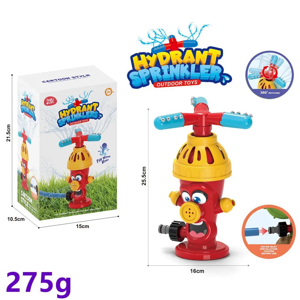 Sprinkler Outdoor Water Spray Toy Garden Water Toys Summer Yard Cartoon Splash Sprinkler Baby Bath Toy For Kids - soilcommander