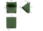 Stackable Vertical Wall Planter for Herbs & Succulents - soilcommander