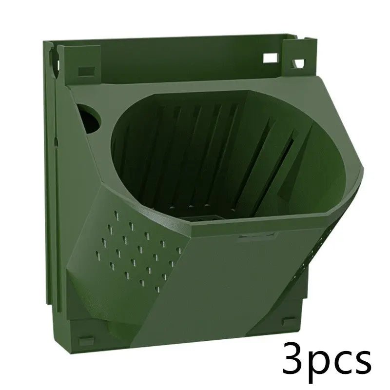 Stackable Vertical Wall Planter for Herbs & Succulents - soilcommander