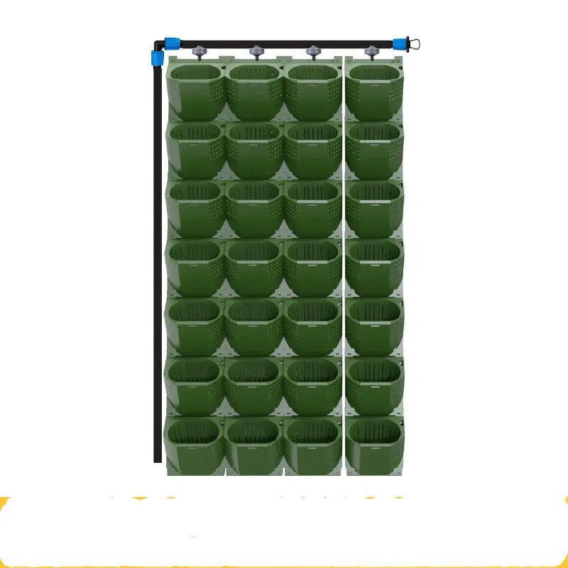 Stackable Vertical Wall Planter for Herbs & Succulents - soilcommander
