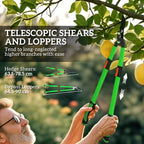 Telescopic Garden Shears & Lopper Set - soilcommander