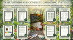 Inside pages of the SoilCommander UK garden planner showing printable planning pages