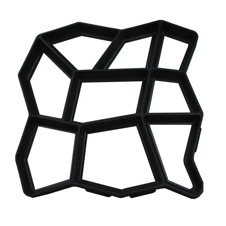 Ultralight diy garden paving mould hexagonal fancy mould - soilcommander
