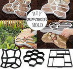 Ultralight diy garden paving mould hexagonal fancy mould - soilcommander