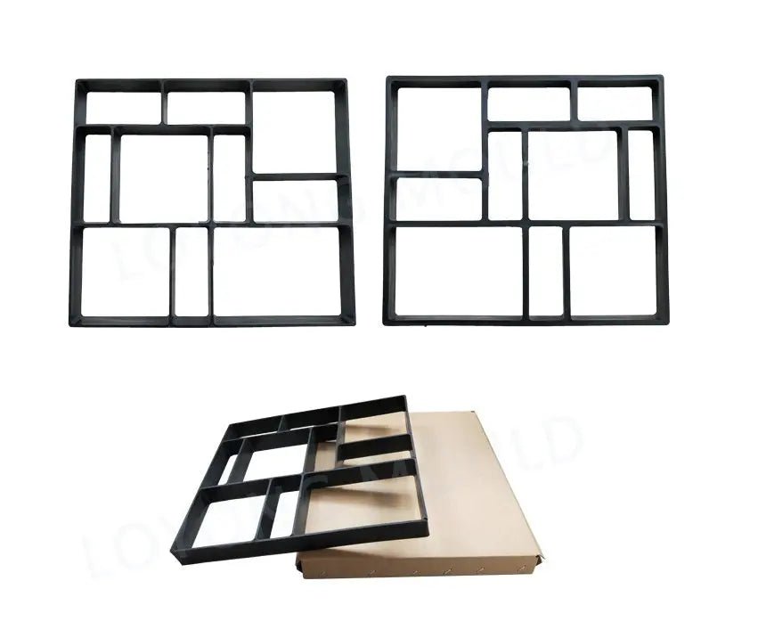 Ultralight diy garden paving mould hexagonal fancy mould - soilcommander