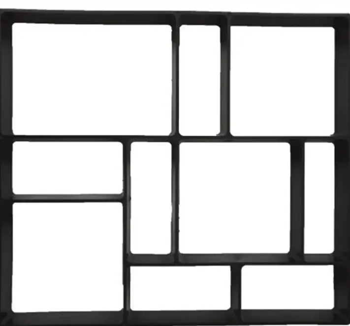 Ultralight diy garden paving mould hexagonal fancy mould - soilcommander