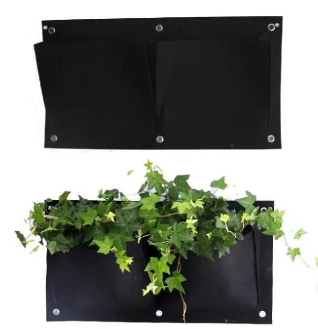 Wall Garden Hanging Planting Bags Vertical Outdoor Indoor Planter - soilcommander