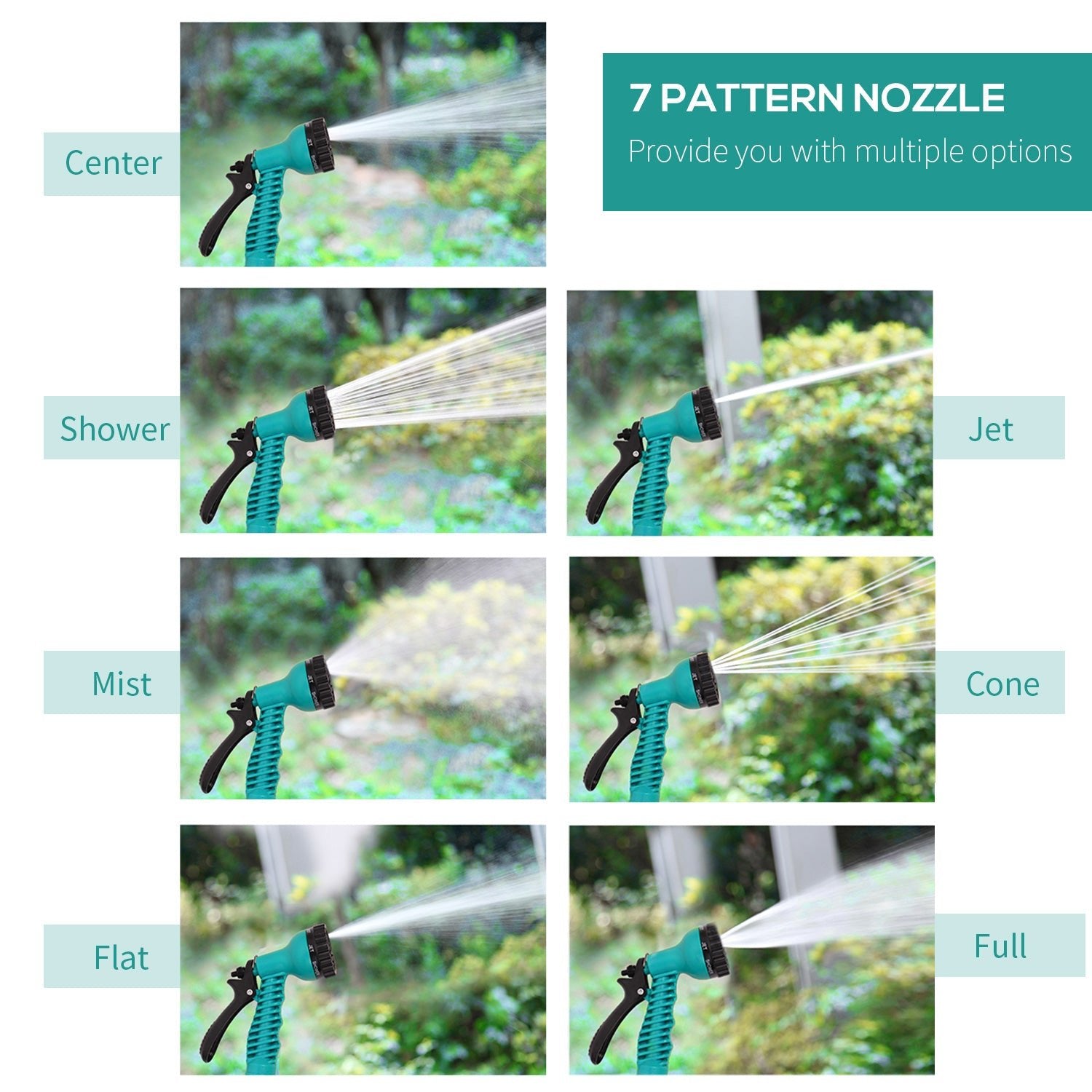 Wall Mounted Hose Reel: 15m Auto Rewind Garden Hose - soilcommander