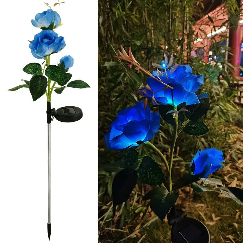 Waterproof Enchanting Solar Lotus & Tulip LED Garden Decoration Lights - soilcommander