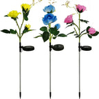 Waterproof Enchanting Solar Lotus & Tulip LED Garden Decoration Lights - soilcommander