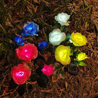 Waterproof Enchanting Solar Lotus & Tulip LED Garden Decoration Lights - soilcommander