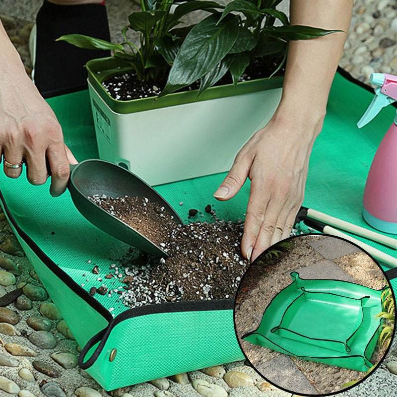 Waterproof Indoor Plant Potting Mat | Mess - Free Repotting Pad - soilcommander