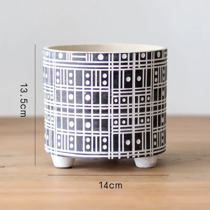 Weather Resistant Stylish Flower Pot for Garden & Balcony - soilcommander