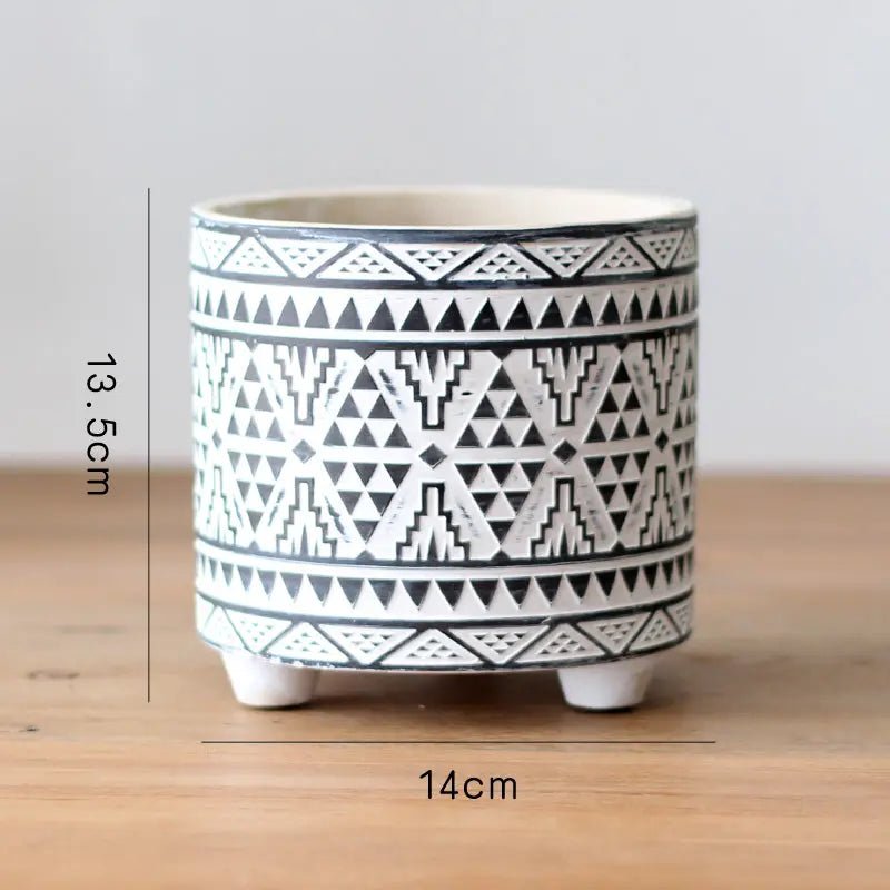 Weather Resistant Stylish Flower Pot for Garden & Balcony - soilcommander