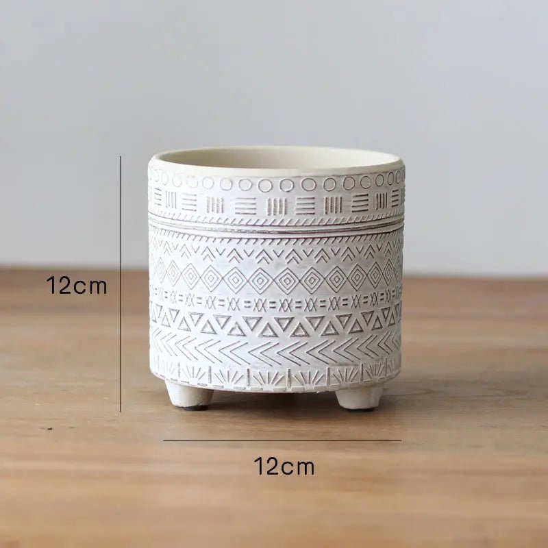 Weather Resistant Stylish Flower Pot for Garden & Balcony - soilcommander