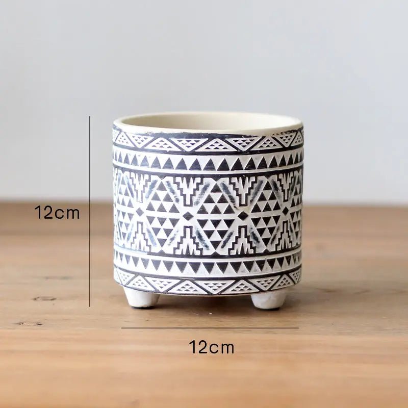 Weather Resistant Stylish Flower Pot for Garden & Balcony - soilcommander
